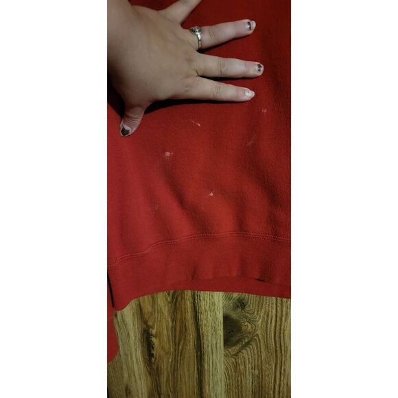 Fruit of the Loom red sweatshirt - Picture 2 of 6